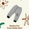 Love Sweatshirt & Trouser Set for Baby Girls 4 3 8 Baby Brisk