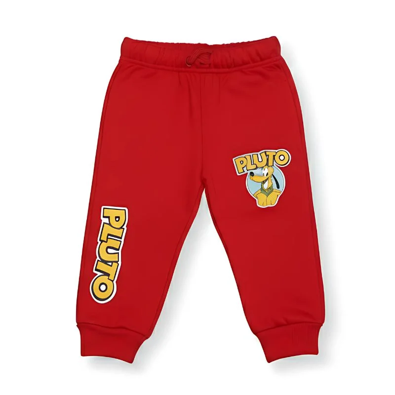 Pluto Red Trouser Tracksuit Set