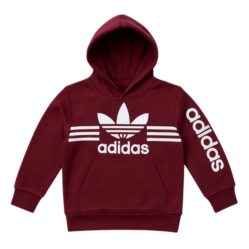 Maroon Adidas Hoodie