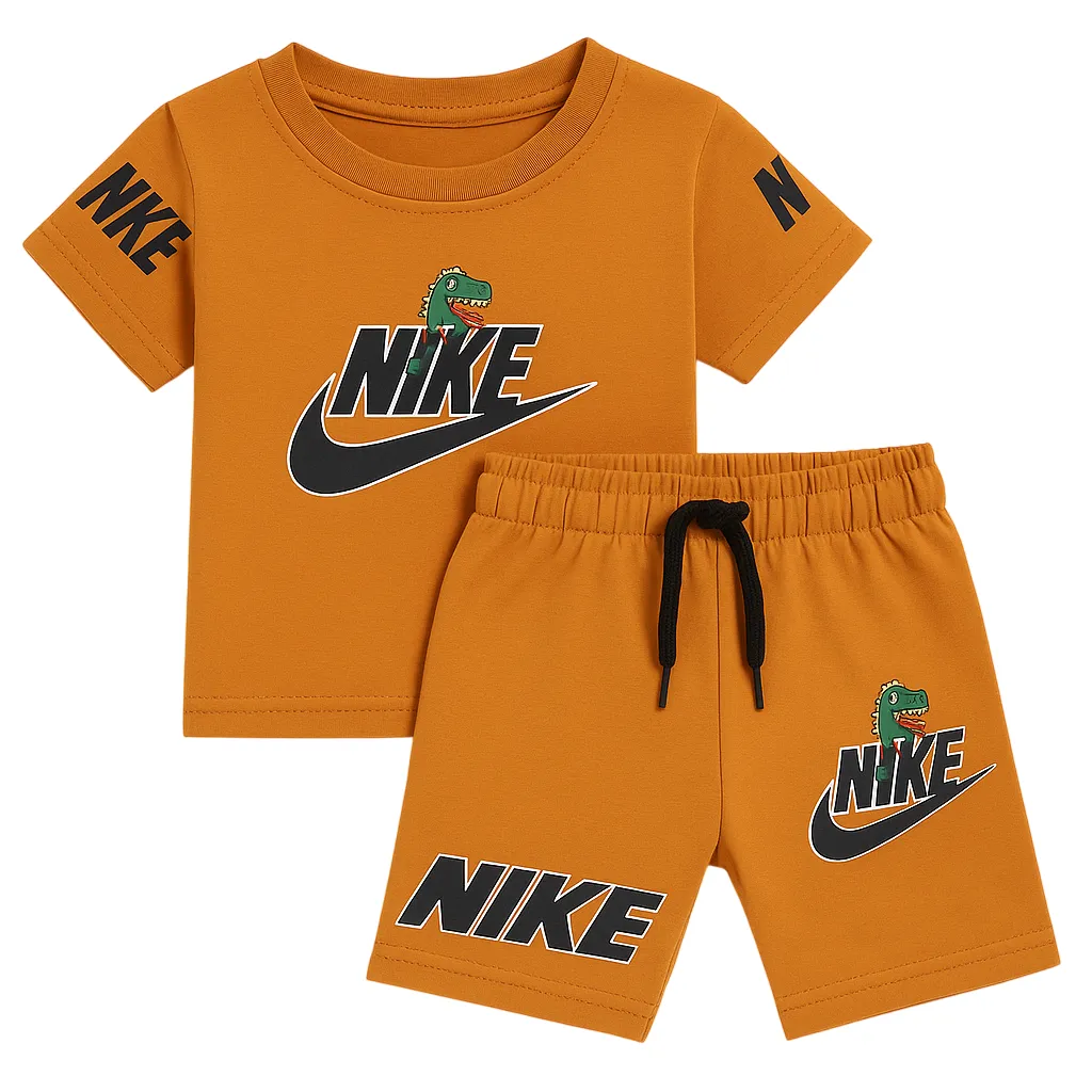 Stylish T-Shirt & Shorts Set for Baby Boys – Shop Now! 1 Nike T-shirt and short pants for baby boys