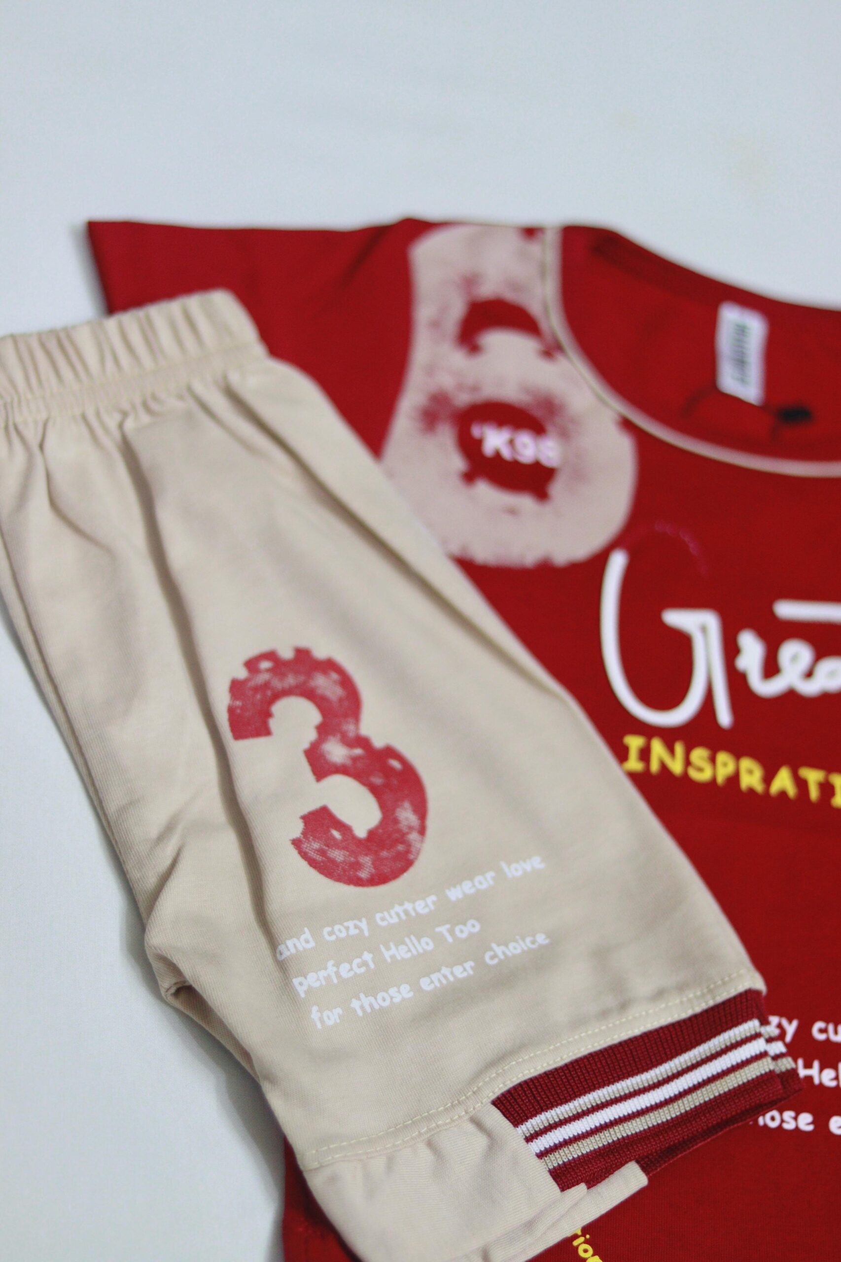 Unisex T-shirt And Short Pant