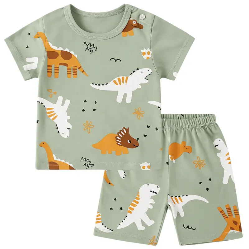 Baby Boy Dinosaur Outfit – Soft Cotton Summer T-Shirt and Shorts Set 1 20250608 1127 Dinosaur Kids T Shirt remix 01jx76ydw5ep1s5pxkb14x3j9c Photoroom Baby Brisk