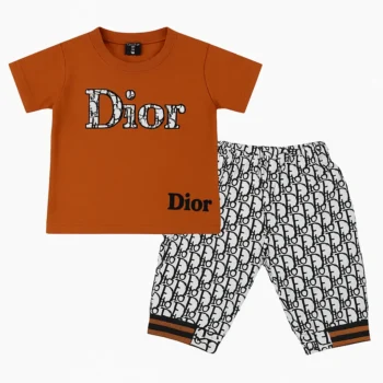 Dior T-shirt and Shorts for baby Boys