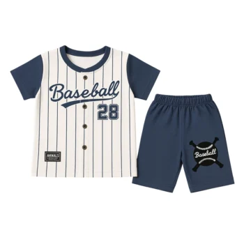 Premium Cotton T-Shirt & Shorts Set – Baby Brisk Toddler Boys Wear for Hot Days (1–4 Years)