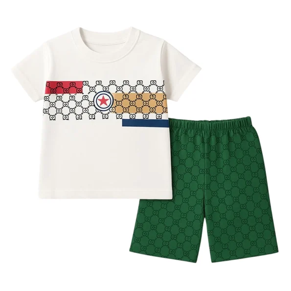 Premium Cotton T-Shirt & Shorts Set – Baby Brisk Toddler Boys Wear for Hot Days (1–4 Years) 1 Untitled 123 Baby Brisk