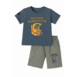 Summer-Ready T-Shirt & Shorts Set for Baby Boys (1–4 Yrs) – Breathable Cotton | Baby Brisk