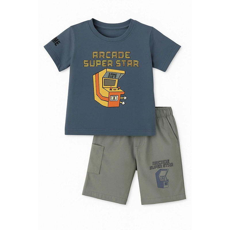 Summer-Ready T-Shirt & Shorts Set for Baby Boys (1–4 Yrs) – Breathable Cotton | Baby Brisk 1 Untitled 20 Baby Brisk