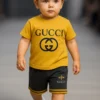 Soft Cotton Toddler Outfit – Summer T-Shirt and Shorts Set for Boys, Ages 1 to 4 4 Untitled 3 1 Baby Brisk
