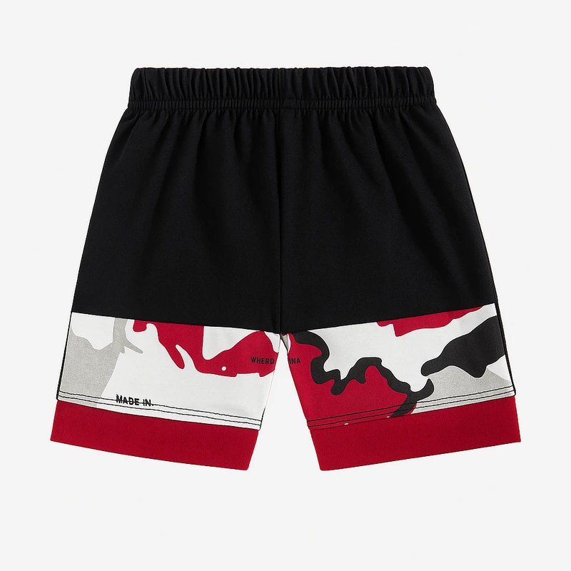 Newyork City Short Red and Black
