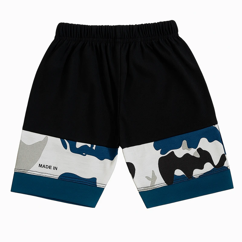 Newyork City short Blue and Black