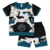 Newyork City Kids T-Shirt & Shorts Set – White & Blue | Ages 1–4 Years 2 Newyork City T-Shirt and Shorts Blue and Black