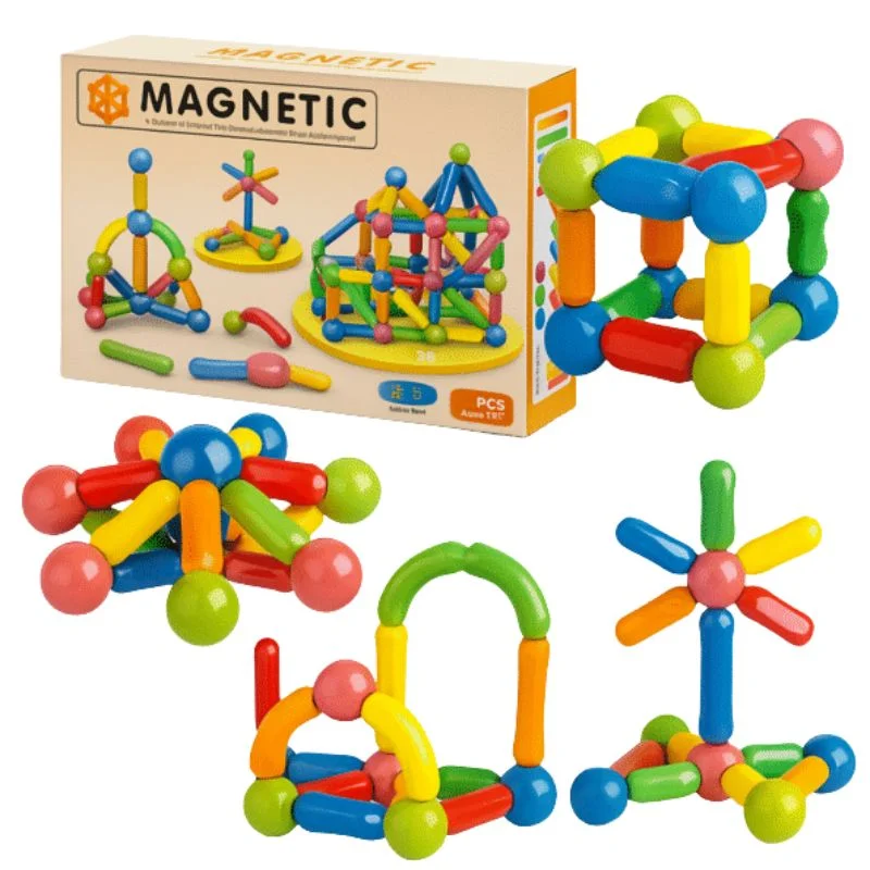 Colorful Magnetic Construction Toy Set — Buildable Structures for Kids 1 Untitled design 6 Baby Brisk