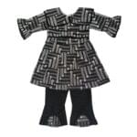 Long Sleeve Baby Dress with Trouser