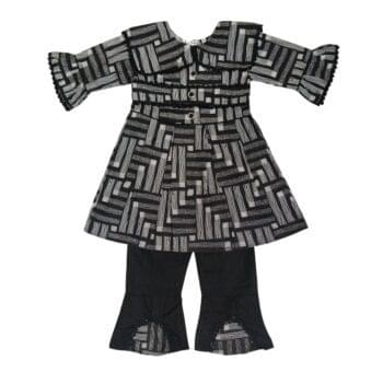 Long Sleeve Baby Dress with Trouser